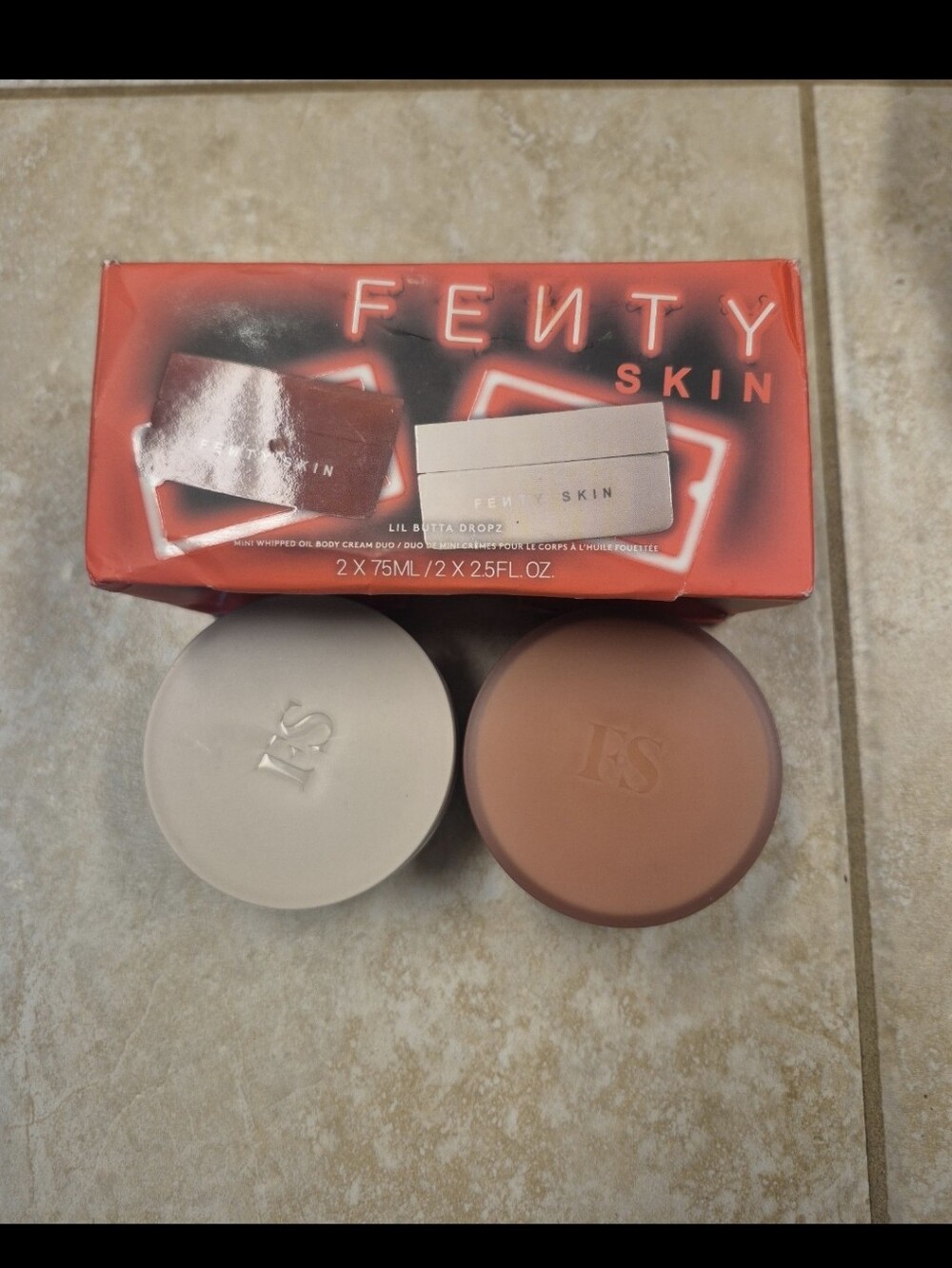 Fenty Skin Lil Butta Dropz Whipped Oil Body Cream Duo DISCONTINUED!!